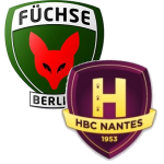 Fuchse Berlin x Nantes resultados, estatísticas H2H | Handebol - Flashscore