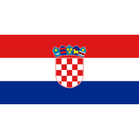 Croácia e escócia na fase de grupos. ilustração vetorial de jogos de  futebol de 2020
