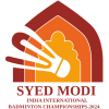 BWF WT Syed Modi International Championships Men
