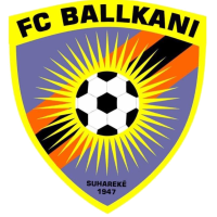 Jogos FC Ballkani ao vivo, tabela, resultados
